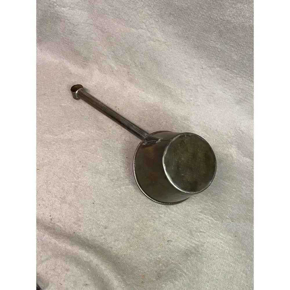 ANTIQUE TIN WATER LADLE / PAIL‎ SIGNED H.M. GOODRICH NASHUA, NH 6